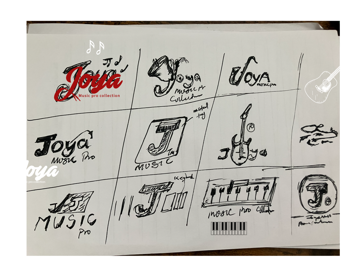 Logo sketch explorations